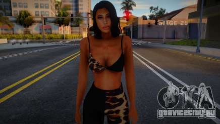Sexy Brunette Girl v3 для GTA San Andreas