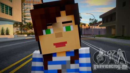 Minecraft Story - Stacy MS для GTA San Andreas