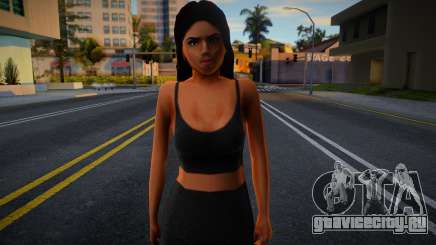 Black Outfit Girl для GTA San Andreas