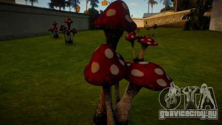 Ryder Mushrooms Black Version для GTA San Andreas