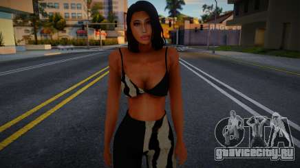 Sexy Brunette Girl v1 для GTA San Andreas