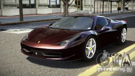 Ferrari 458 Italia SR для GTA 4