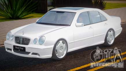 Mercedes-Benz E55 AMG (W210) White для GTA San Andreas