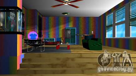 Retextured Hotel Room для GTA Vice City