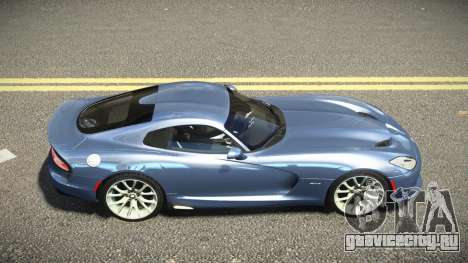 Dodge Viper GTS WR V1.3 для GTA 4