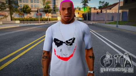 Joker T-Shirt для GTA San Andreas