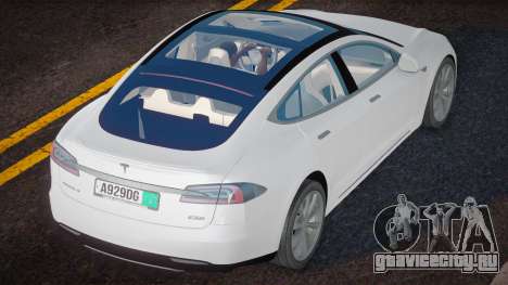 Tesla Model S P90D Cherkes для GTA San Andreas