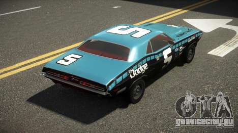 1971 Dodge Challenger Racing S5 для GTA 4