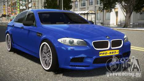 BMW M5 F10 WR V1.1 для GTA 4