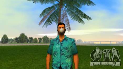 Tommy with mask для GTA Vice City