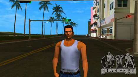 Tommy With Cj Cloth для GTA Vice City