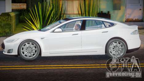 Tesla Model S P90D Cherkes для GTA San Andreas