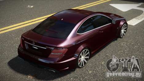 Mercedes-Benz C63 AMG WR V1.2 для GTA 4