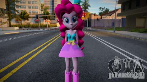 Pinkie pie Party Dress для GTA San Andreas