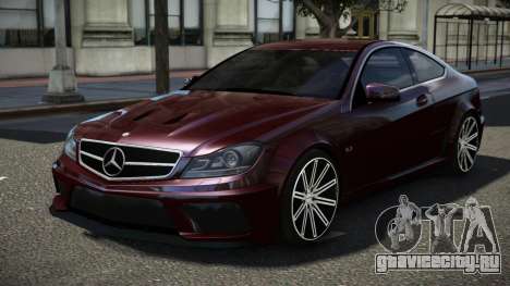 Mercedes-Benz C63 AMG WR V1.2 для GTA 4