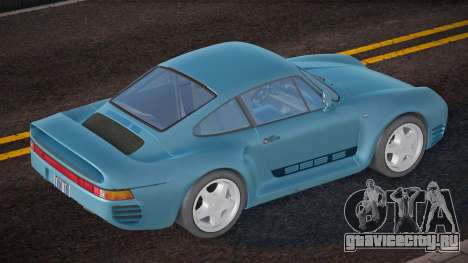 Porsche 959 S Ill для GTA San Andreas