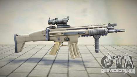 FN SCAR-L (Acog) для GTA San Andreas