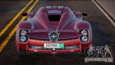 Pagani Utopia 2023 Cherkes для GTA San Andreas