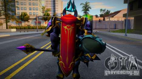 Skin Lord De Mordekaiser Con Arma для GTA San Andreas