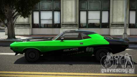 1971 Dodge Challenger Racing S3 для GTA 4