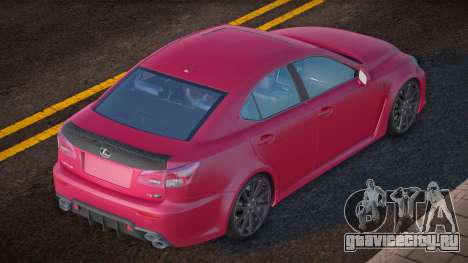 Lexus IS F 2013 Pink для GTA San Andreas
