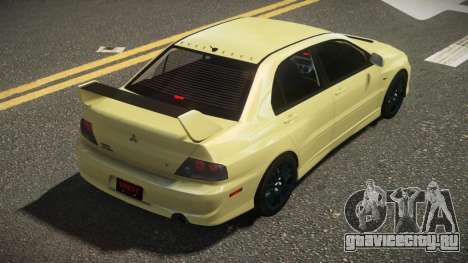 Mitsubishi Lancer Evolution IX GT-S V1.1 для GTA 4