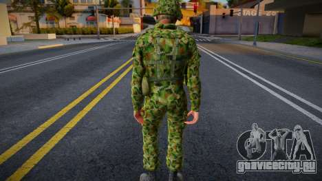 Skin Del Tío Gilipollas De Cj Con Traje Militar для GTA San Andreas