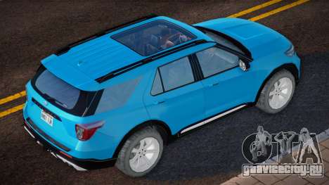2021 Ford Explorer ST Lowpoly для GTA San Andreas
