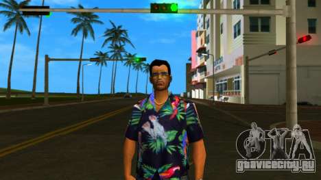 Max Payne 3 Shirt For Tommy Glasses для GTA Vice City