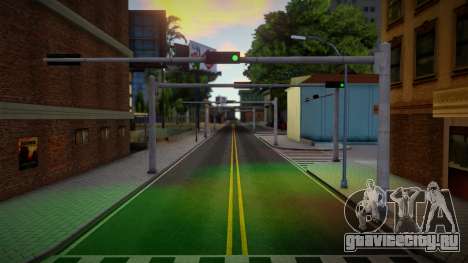 Without People And Cars On The Streets Mod для GTA San Andreas
