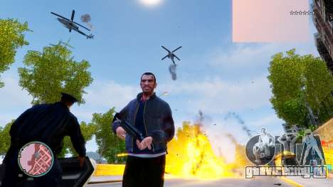 The police fire an RPG at you для GTA 4