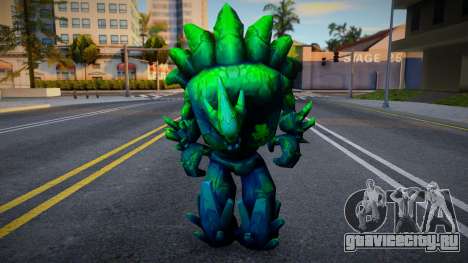 Skin Malphite Trebol De League Of Legends для GTA San Andreas