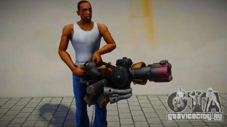 Flamethrower (Recycler) from Fortnite для GTA San Andreas