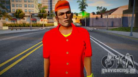 Prison Officer JO1 Wackyn Jose (HD Version) для GTA San Andreas