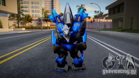 Skin Malphite Mecha Azul de League of Legends для GTA San Andreas