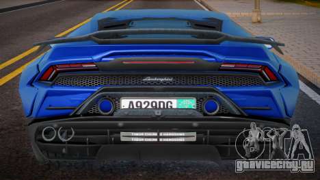 Lamborghini Huracan Cherkes для GTA San Andreas