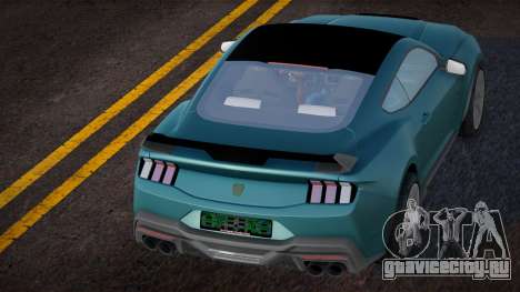 Ford Mustang 2024 для GTA San Andreas