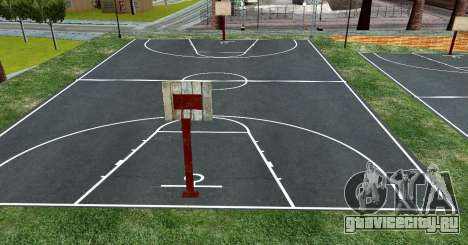 Nuevas Texturas para cancha de baloncesto для GTA San Andreas