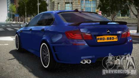 BMW M5 F10 WR V1.1 для GTA 4