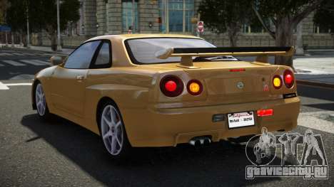 Nissan Skyline R34 GTR V1.1 для GTA 4