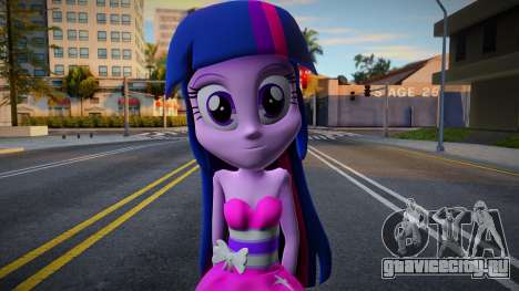 Twilight Sparkle Party Dress для GTA San Andreas