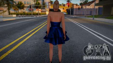 New girl Blue для GTA San Andreas