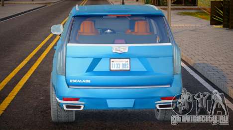 2021 Cadillac Escalade Lowpoly для GTA San Andreas