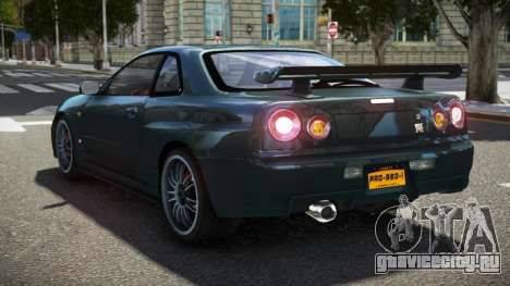 Nissan Skyline R34 ST-V для GTA 4