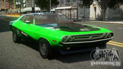 1971 Dodge Challenger Racing S3 для GTA 4