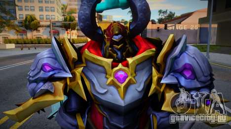 Skin Lord De Mordekaiser Con Arma для GTA San Andreas