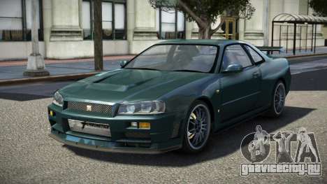 Nissan Skyline R34 ST-V для GTA 4