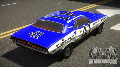1971 Dodge Challenger Racing S6 для GTA 4