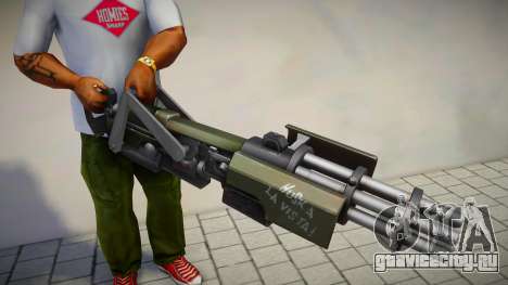 Minigun from Fortnite для GTA San Andreas
