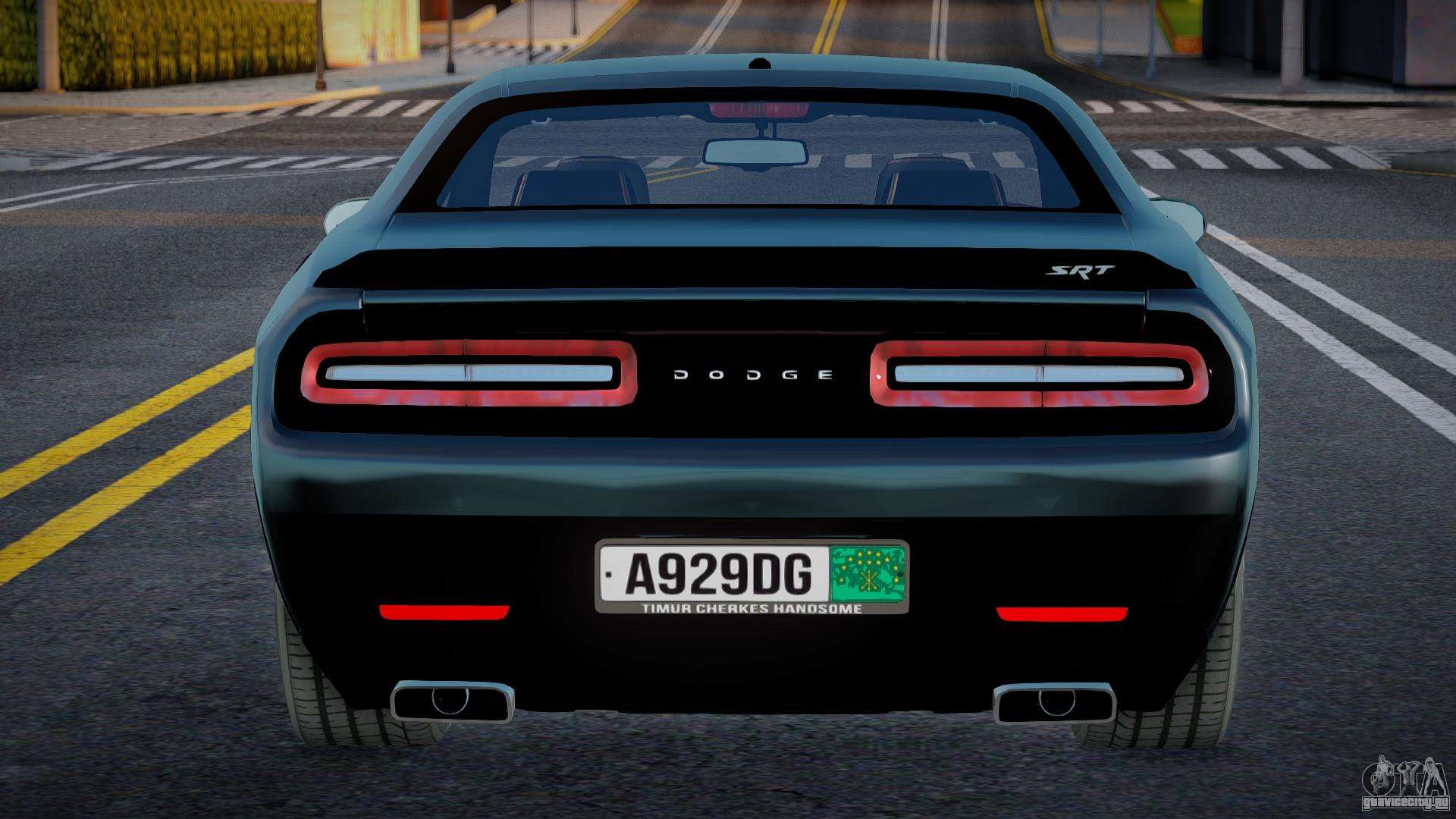 Dodge Challenger 2015 Hellcat задние фары